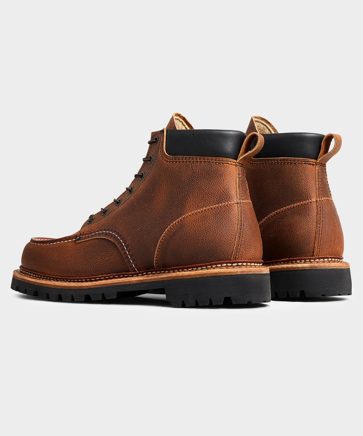 Todd Snyder Red Wing 6-in Norway Moc Boot - Brown