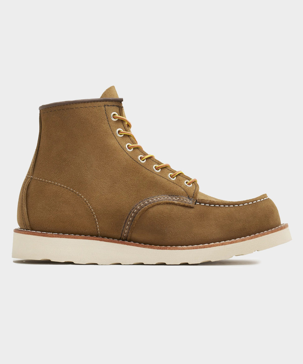 Todd Snyder Red Wing 6-in Classic Suede Moc Boot - Olive
