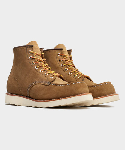 Todd Snyder Red Wing 6-in Classic Suede Moc Boot - Olive