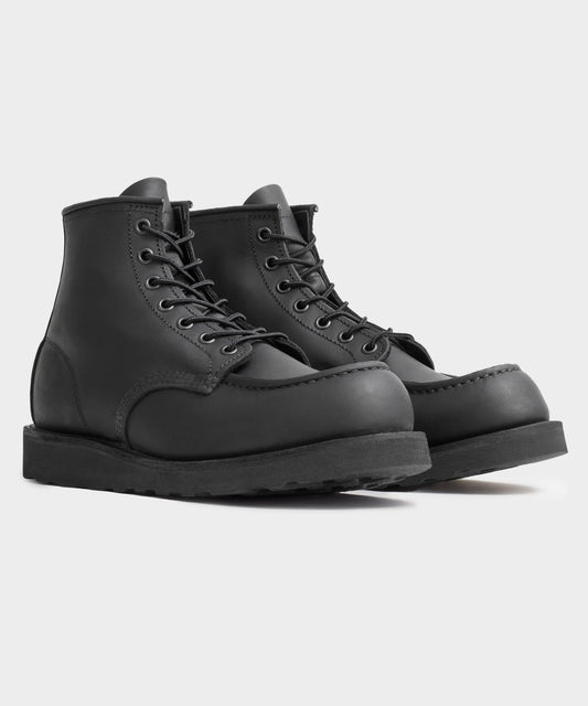 Todd Snyder Red Wing 6-in Classic Leather Moc Boot - Black