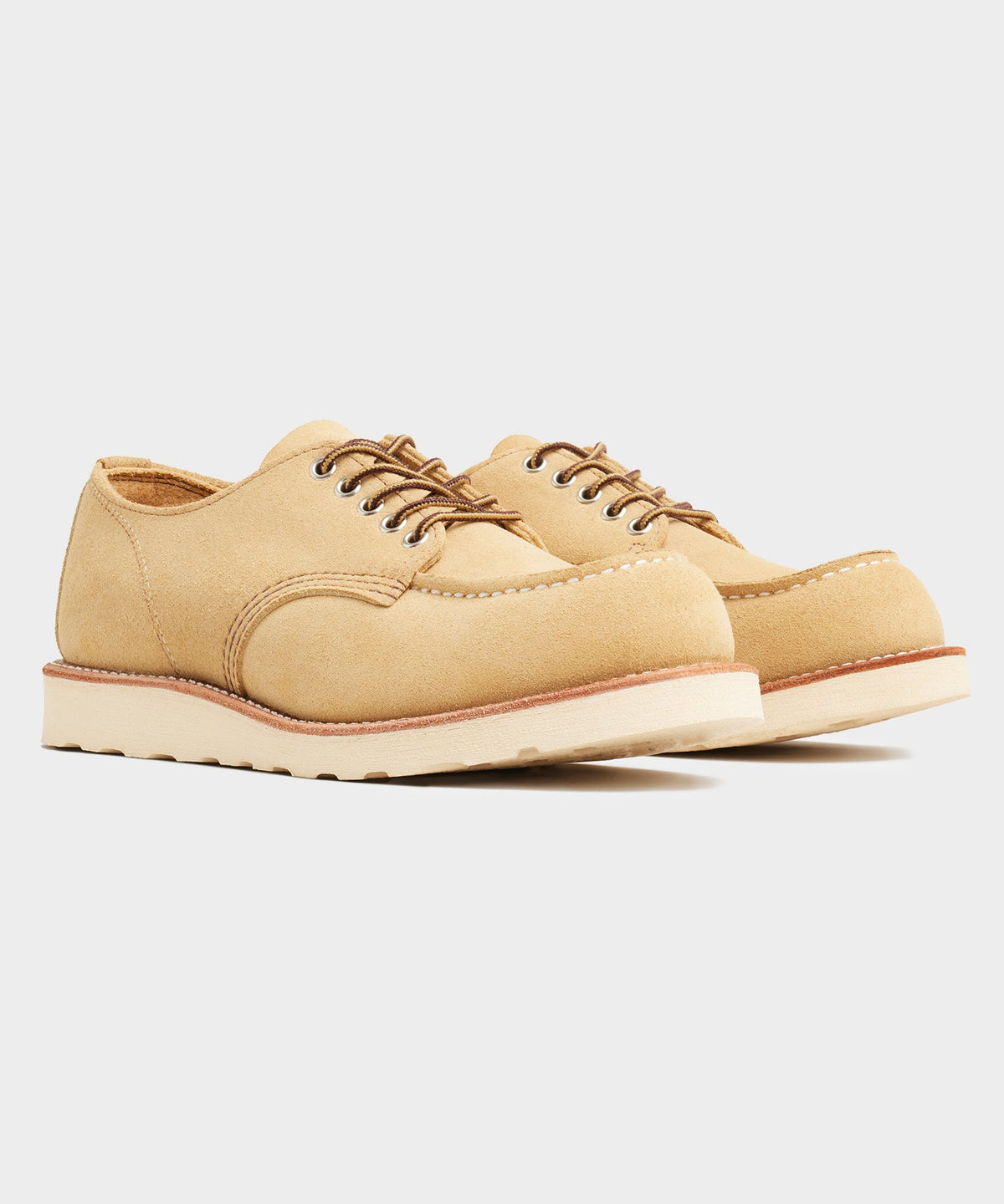 Todd Snyder Red Wing Shop Moc Oxford Leather Boot - Brown