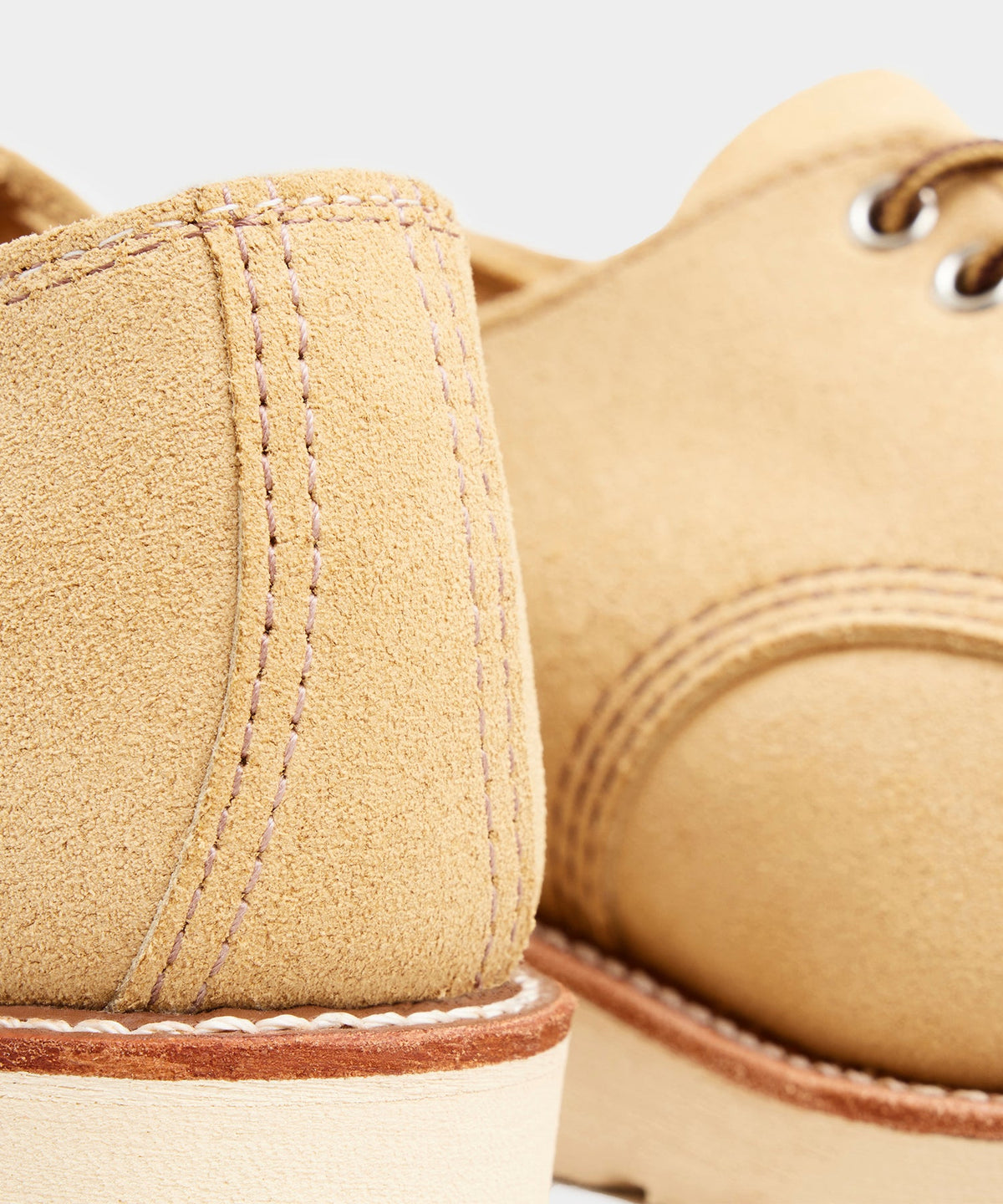 Todd Snyder Red Wing Shop Moc Oxford Leather Boot - Brown