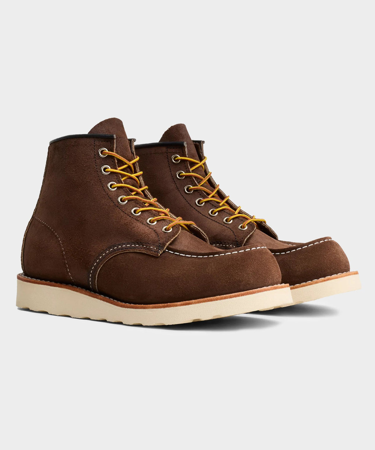 Todd Snyder Red Wing 6-in Classic Suede Moc Boot - Dark Brown