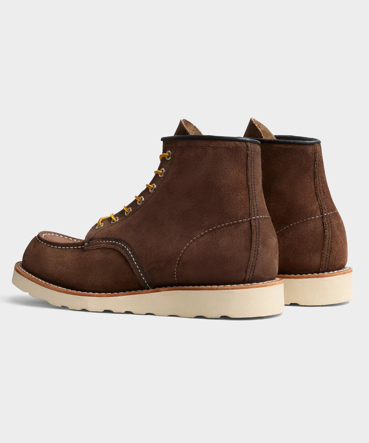 Todd Snyder Red Wing 6-in Classic Suede Moc Boot - Dark Brown