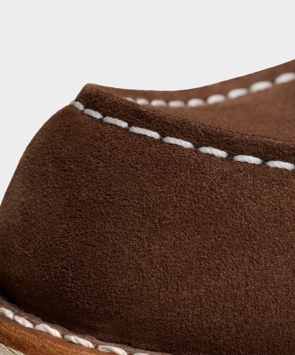 Todd Snyder Red Wing 6-in Classic Suede Moc Boot - Dark Brown