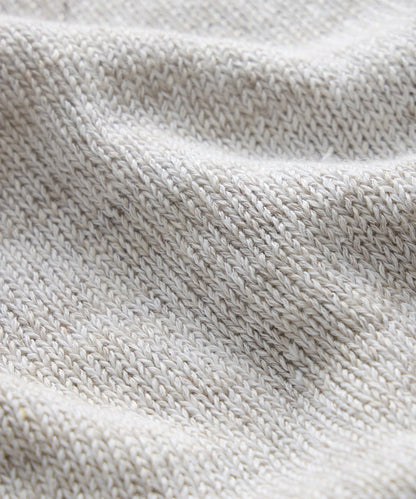 Todd Snyder Inis Meáin Linen Hurler V-Neck Sweater - Grey