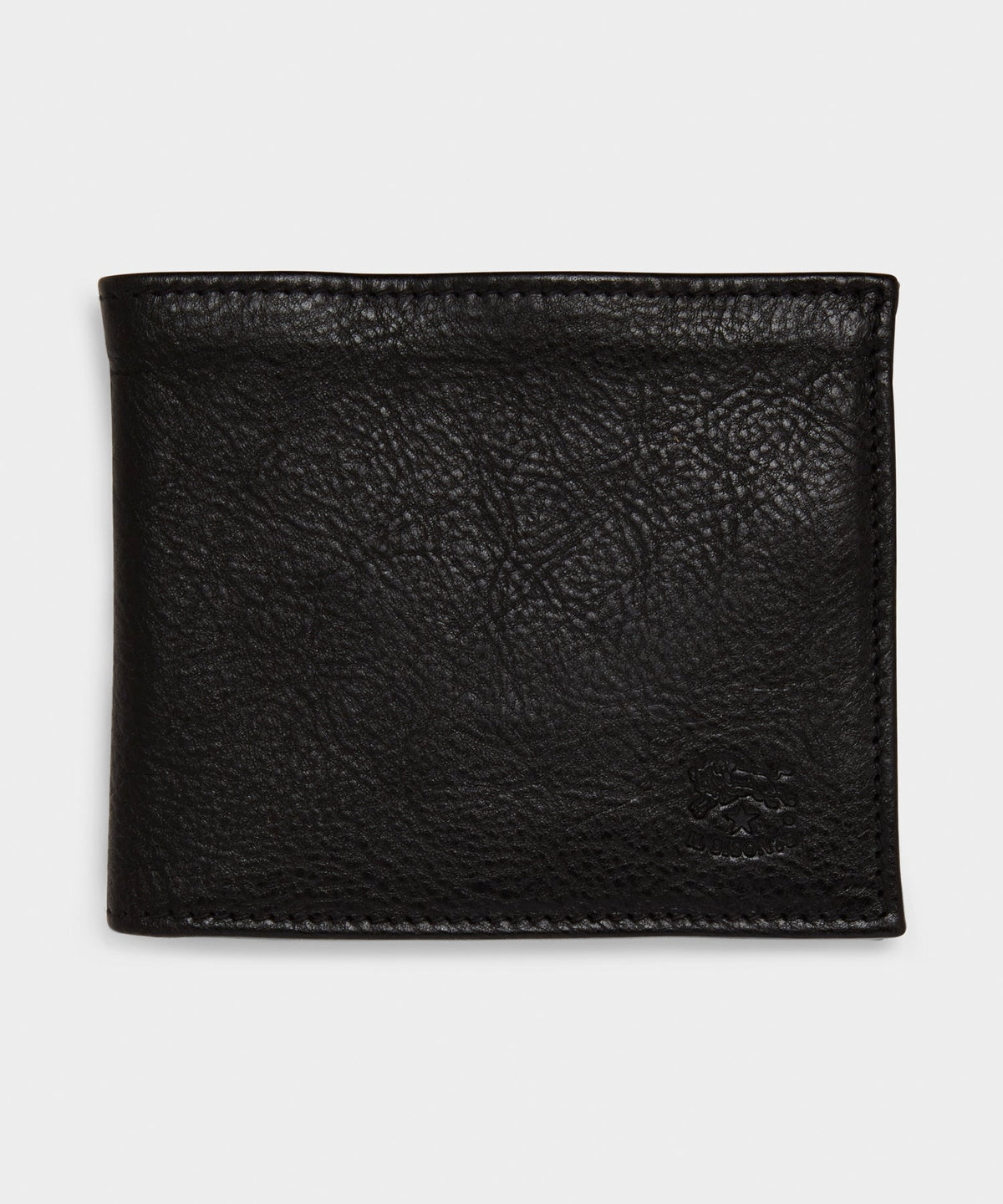 Todd Snyder Il Bisonte Leather Bi-fold Wallet - Black
