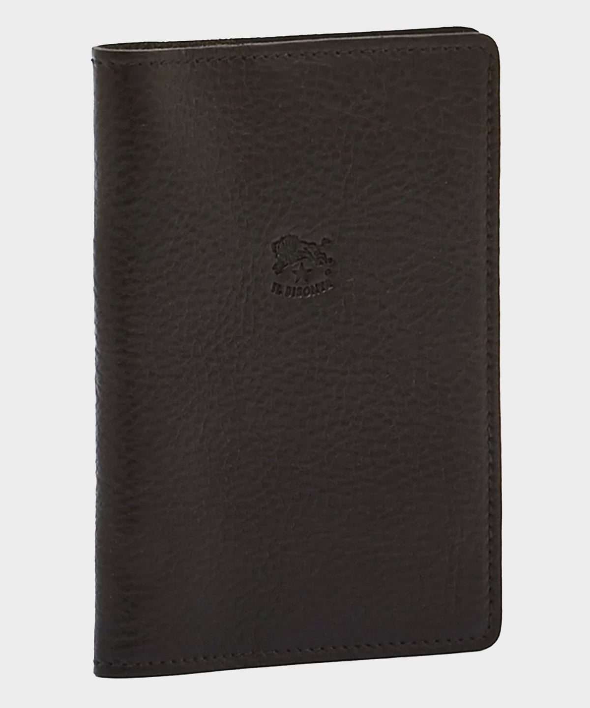 Todd Snyder Il Bisonte Leather Passport Holder - Black