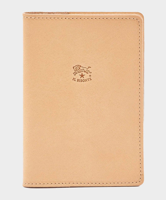 Todd Snyder Il Bisonte Leather Passport Holder - Natural