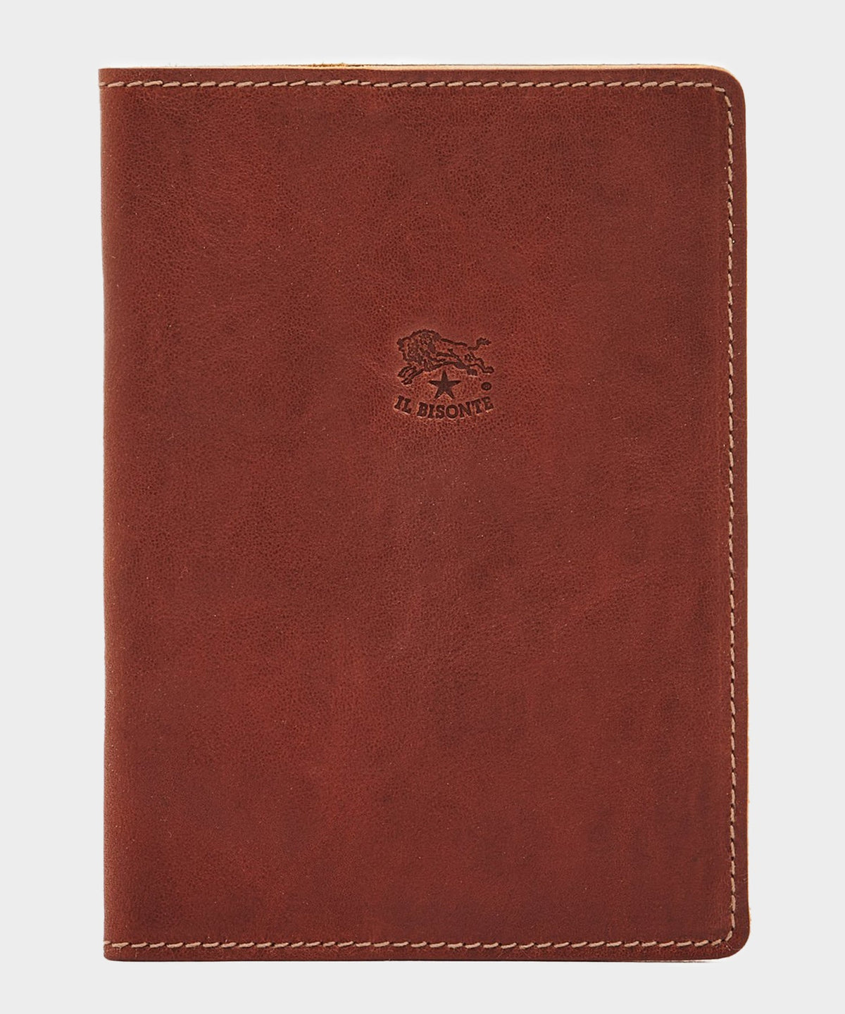 Todd Snyder Il Bisonte Leather Passport Holder - Brown