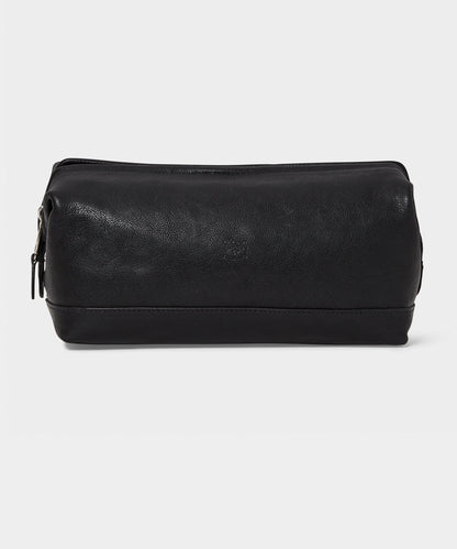 Todd Snyder Il Bisonte Leather Dopp Kit - Black