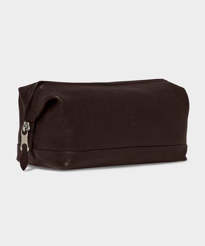 Todd Snyder Il Bisonte Leather Dopp Kit - Brown