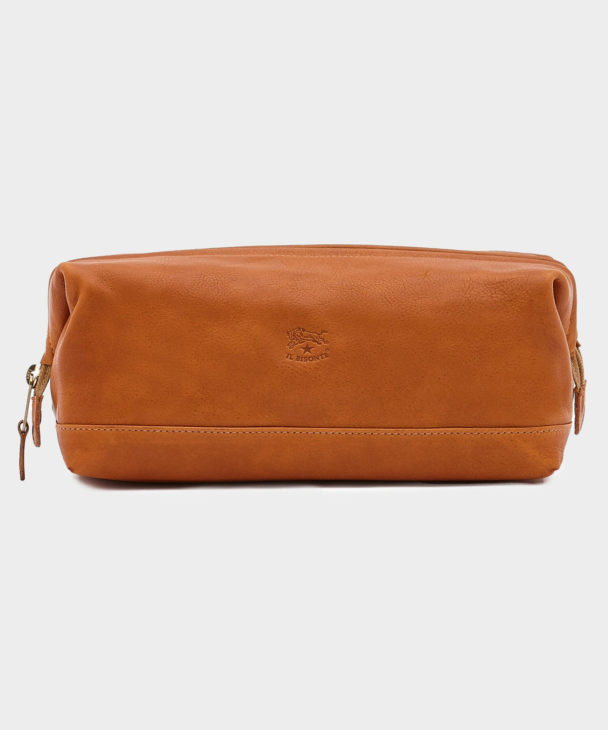 Todd Snyder Il Bisonte Leather Dopp Kit - Natural