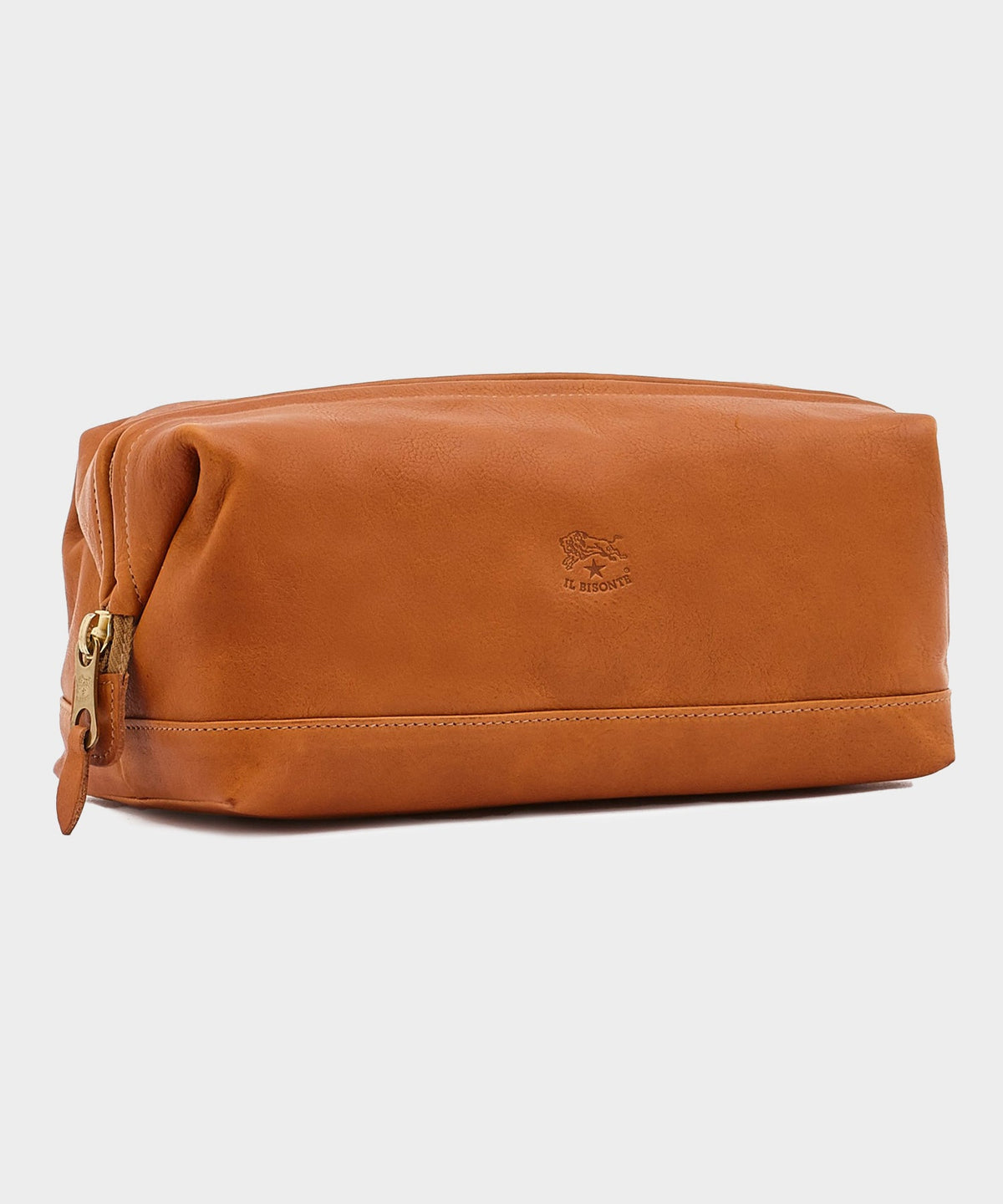 Todd Snyder Il Bisonte Leather Dopp Kit - Natural