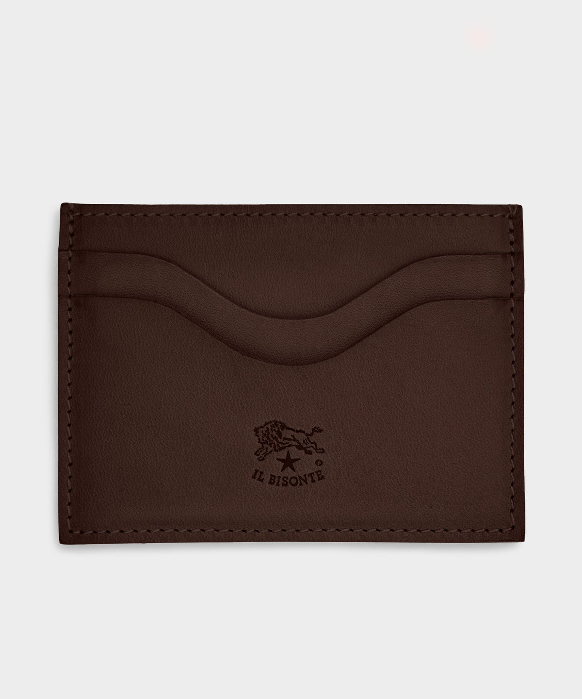 Todd Snyder Il Bisonte Salina Leather Card Holder - Brown