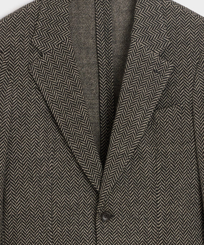Todd Snyder Italian Herringbone Sport Coat - Cream