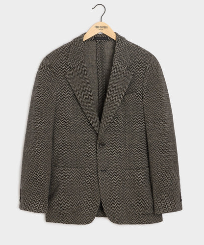Todd Snyder Italian Herringbone Sport Coat - Cream