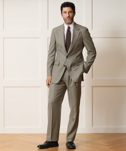 Todd Snyder Italian Wool Gingham Wythe Jacket - Tan