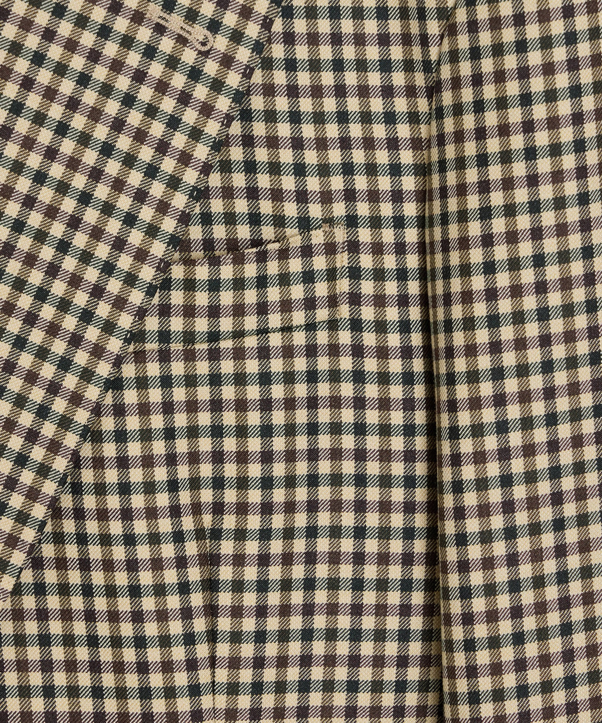 Todd Snyder Italian Wool Gingham Wythe Jacket - Tan