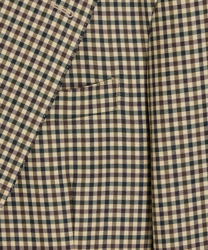 Todd Snyder Italian Wool Gingham Wythe Jacket - Tan