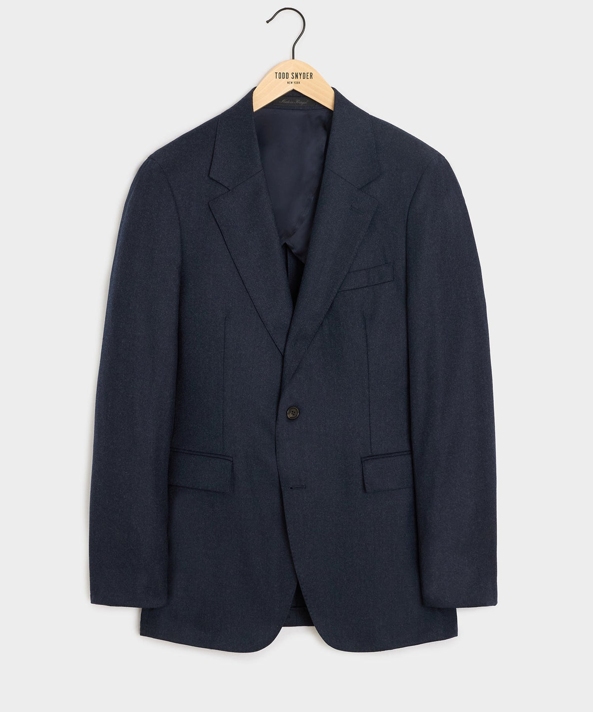 Todd Snyder Italian Flannel Sutton Jacket - Ink Navy
