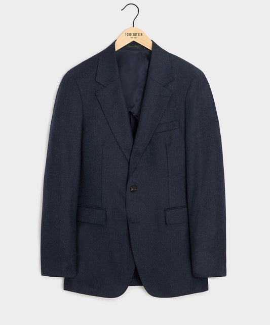 Todd Snyder Italian Flannel Sutton Jacket - Ink Navy