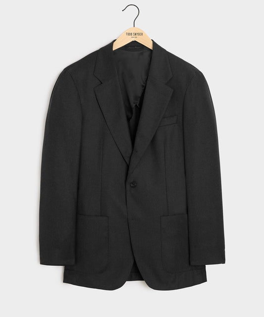 Todd Snyder Italian Flannel Madison Jacket - Charcoal
