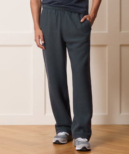 Todd Snyder Italian Boiled Wool Sweatpant - Navy Batik