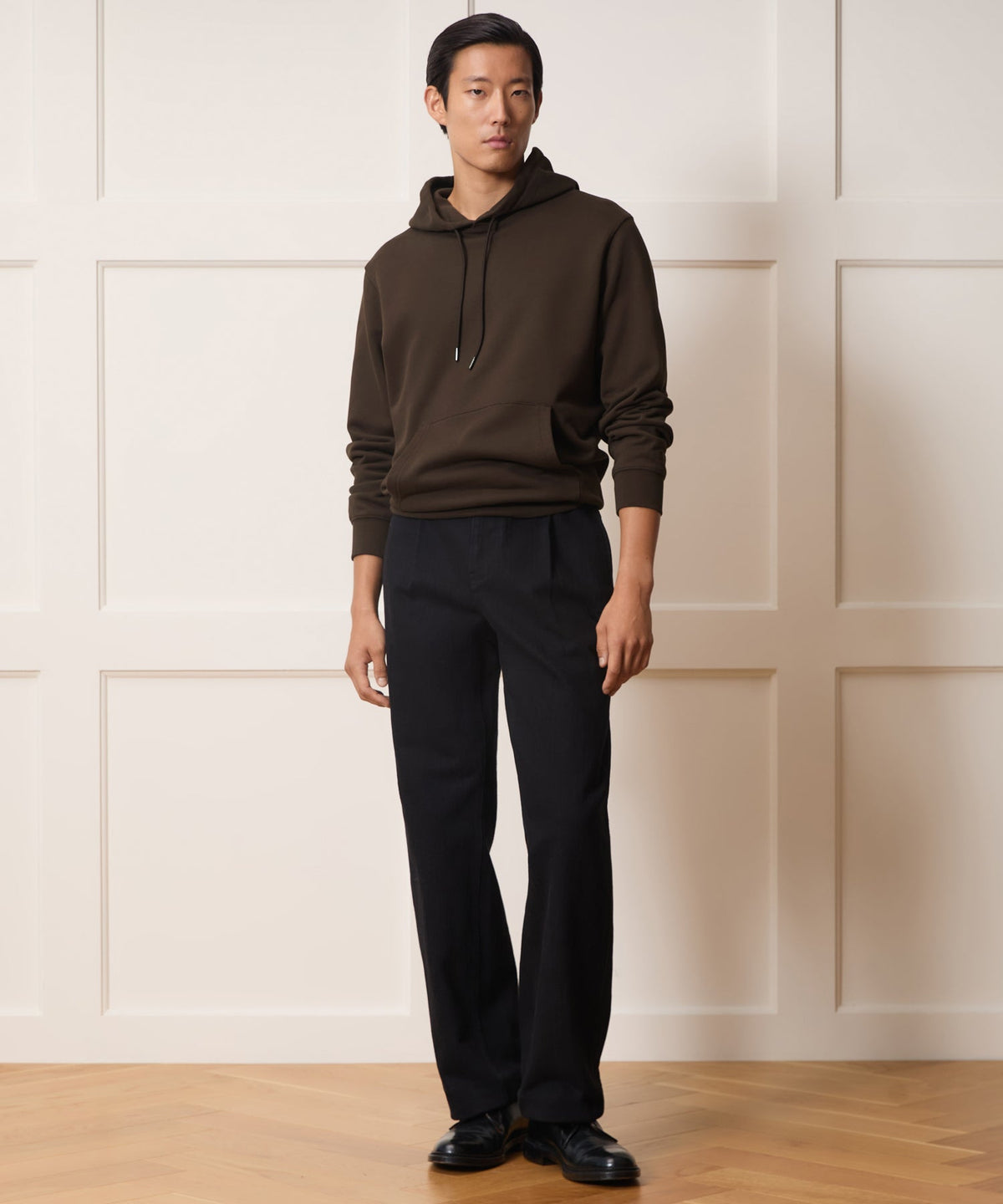 Todd Snyder Foundation Hoodie - Dark Mocha