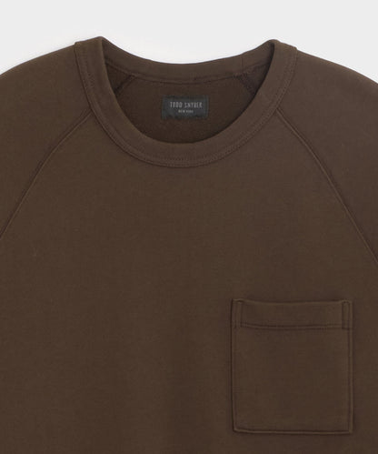 Todd Snyder Foundation Pocket Sweatshirt - Dark Mocha