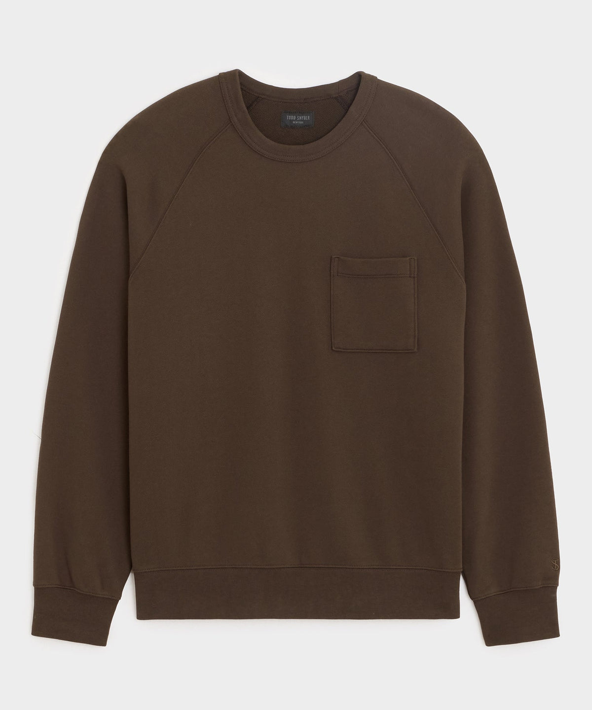 Todd Snyder Foundation Pocket Sweatshirt - Dark Mocha