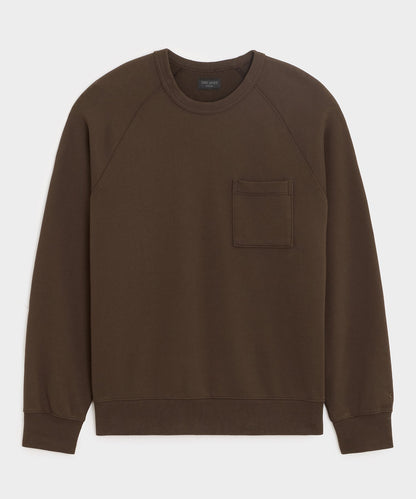 Todd Snyder Foundation Pocket Sweatshirt - Dark Mocha