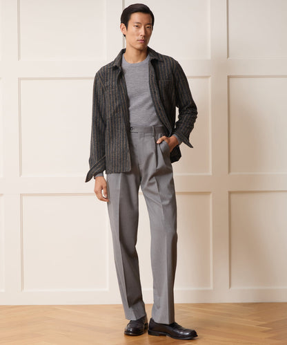 Todd Snyder Knit Utility Shirt - Grey
