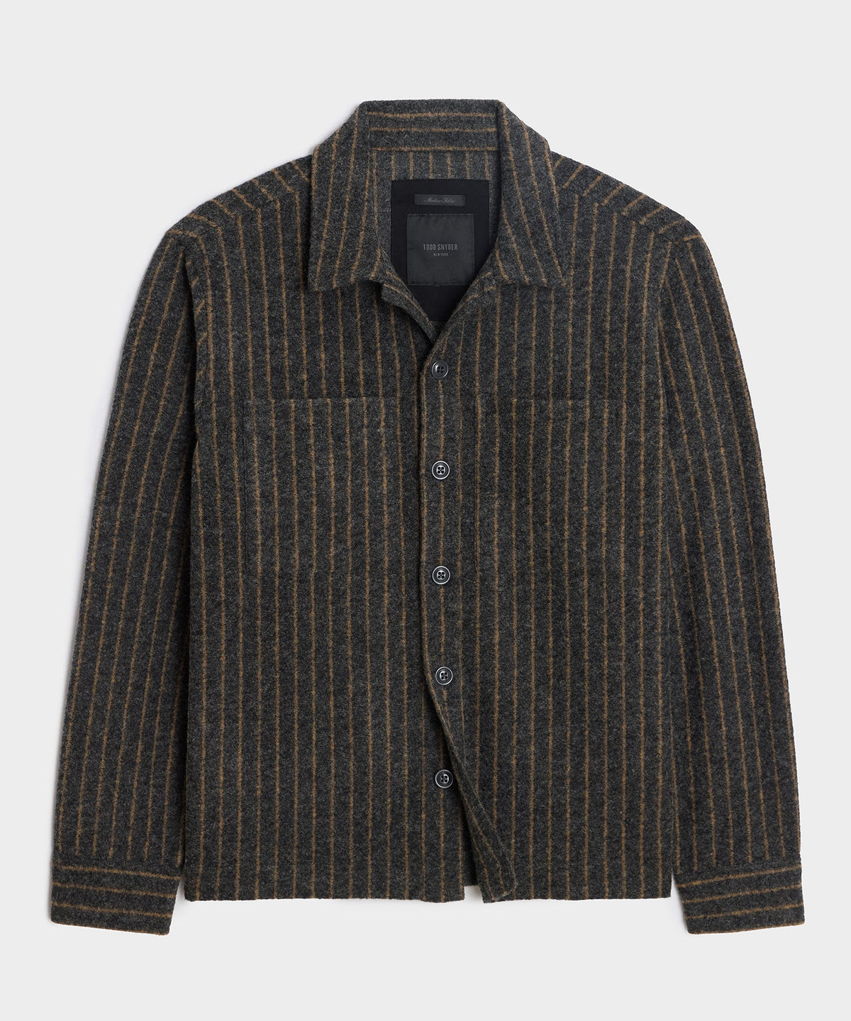 Todd Snyder Knit Utility Shirt - Grey