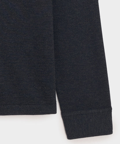 Todd Snyder Knit Utility Shirt - Navy