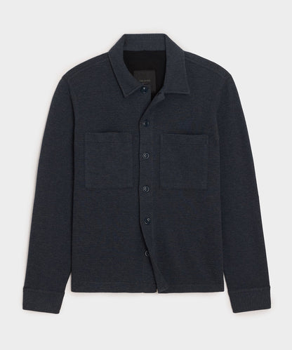 Todd Snyder Knit Utility Shirt - Navy