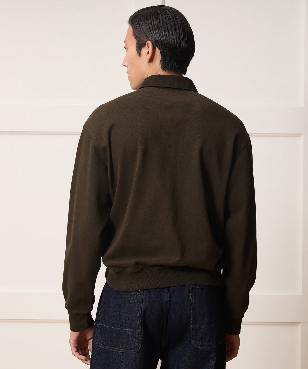 Todd Snyder Soho Rugby - Espresso Bean