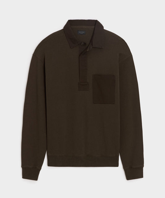 Todd Snyder Soho Rugby - Espresso Bean