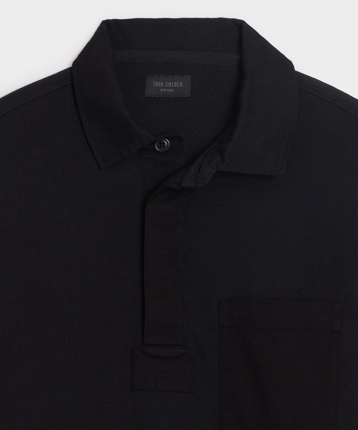 Todd Snyder Soho Rugby - Pitch Black