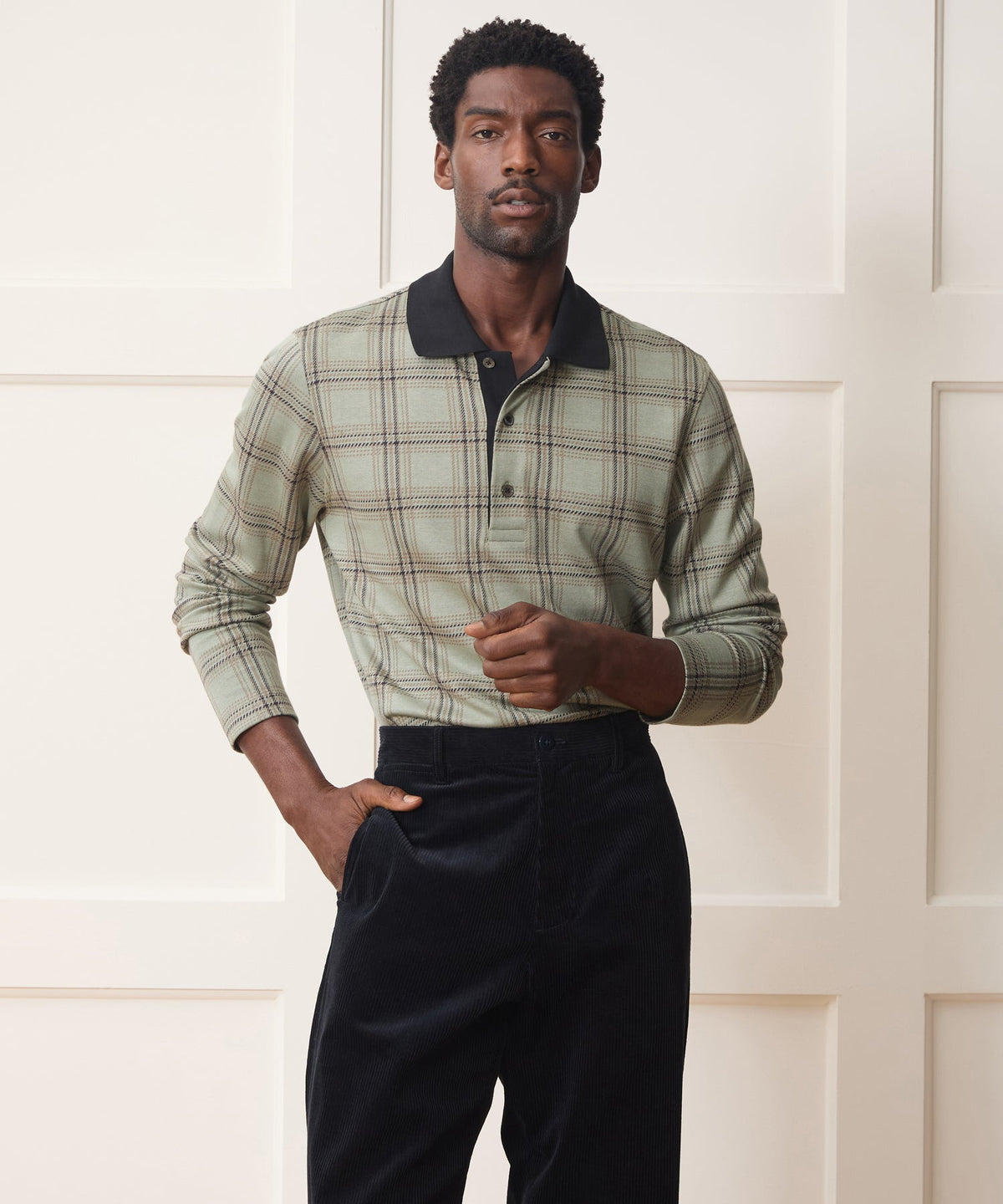 Todd Snyder Kensington Polo - Duck Egg