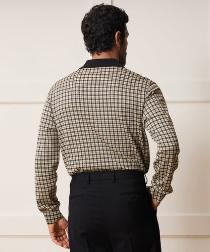 Todd Snyder Kensington Polo - Chalk Mark