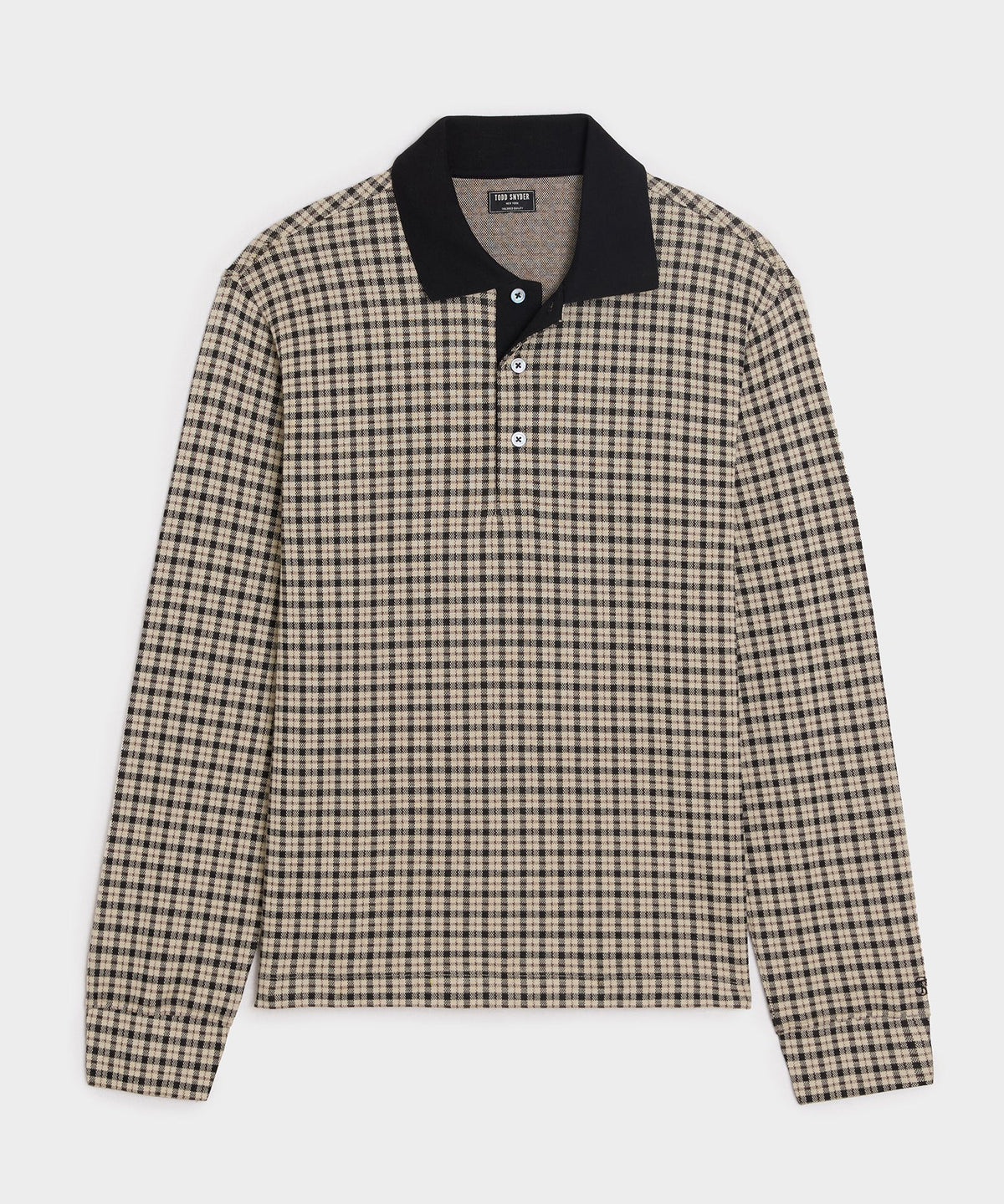 Todd Snyder Kensington Polo - Chalk Mark