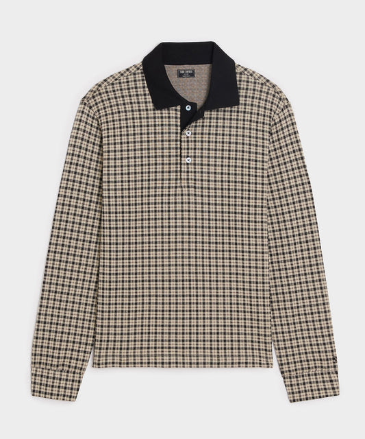 Todd Snyder Kensington Polo - Chalk Mark