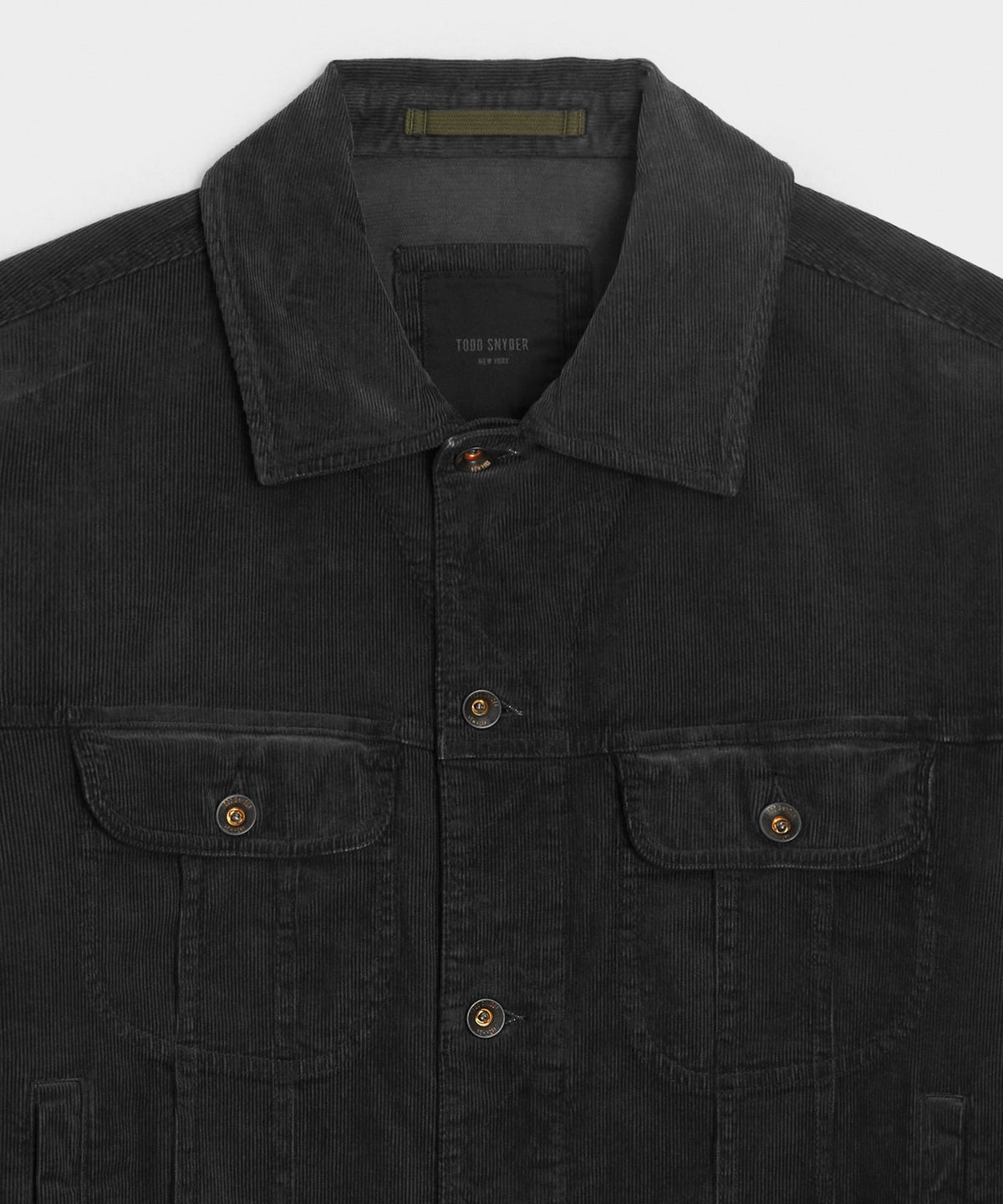 Todd Snyder Corduroy Bowery Jacket - Black