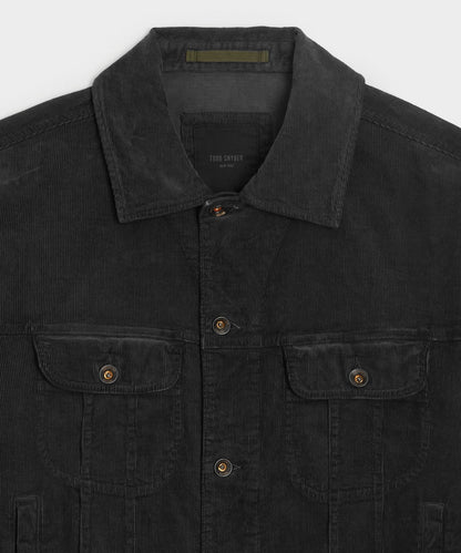 Todd Snyder Corduroy Bowery Jacket - Black