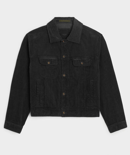 Todd Snyder Corduroy Bowery Jacket - Black