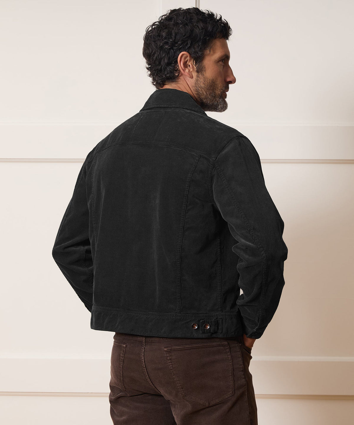 Todd Snyder Corduroy Bowery Jacket - Black