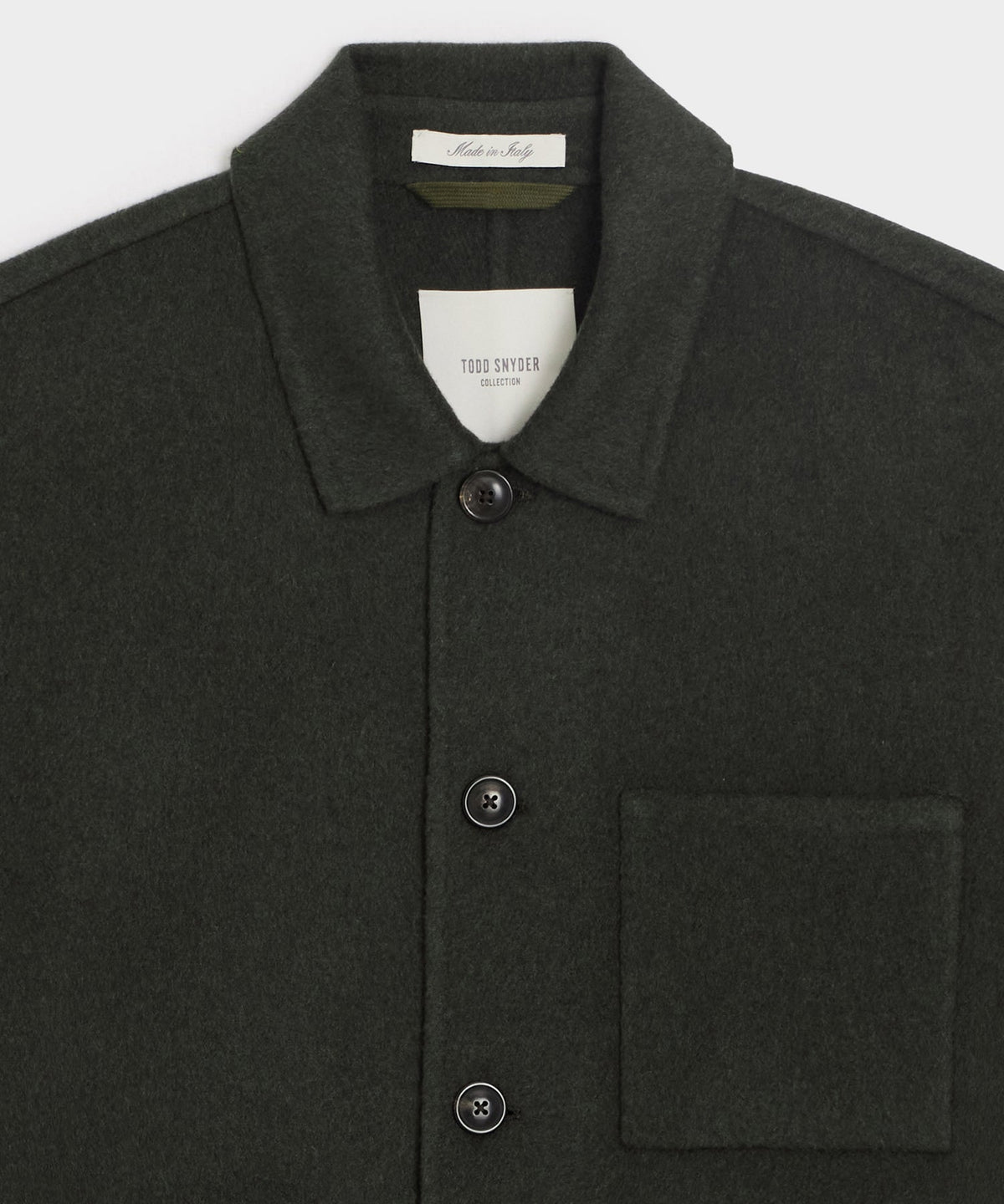 Todd Snyder Cashmere Chore Coat - Snyder Olive