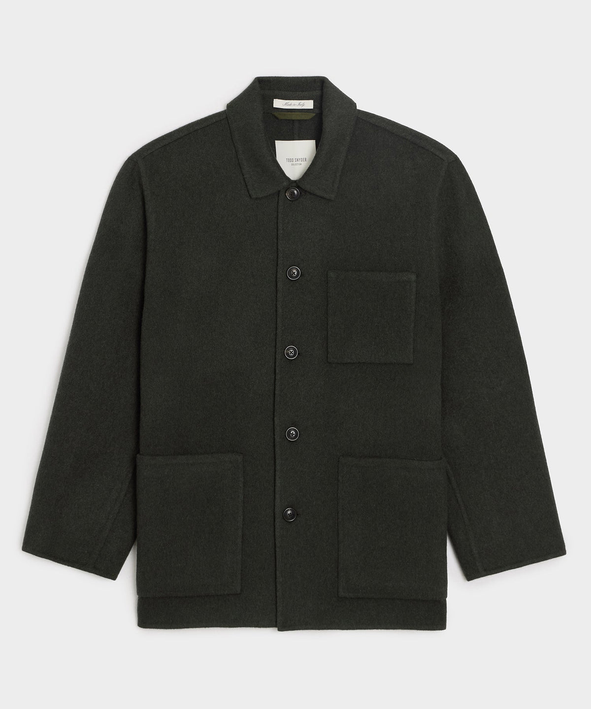 Todd Snyder Cashmere Chore Coat - Snyder Olive