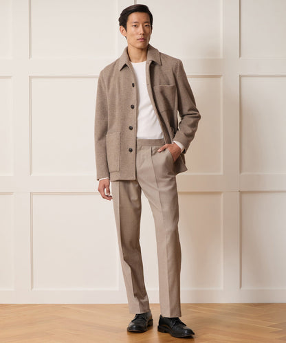 Todd Snyder Wool-Cashmere Chore Coat - Taupe